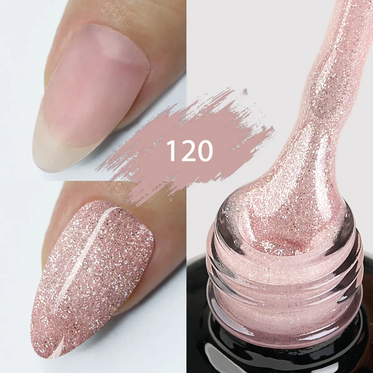 Color rubber base Kievskaya 15ml - Nr. 120 - KVS-15