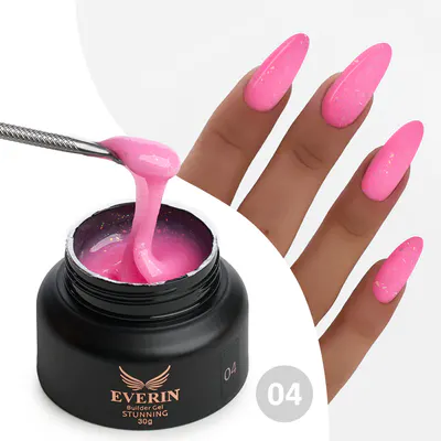 Gel construcție Everin Stunning Paiete Holografice - 04 - STN-02 - Everin