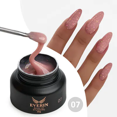 Gel constructie Everin Stunning Paiete Holographice- 07 - STN-02 - Everin