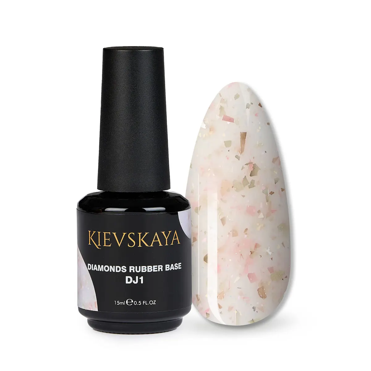 Diamonds Rubber Base Kievskaya 15ml - Nr. 01 - DRBK-03 - EVERIN