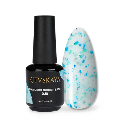 Diamonds Rubber Base Kievskaya 15ml - Nr. 08 - DRBK-01 - EVERIN