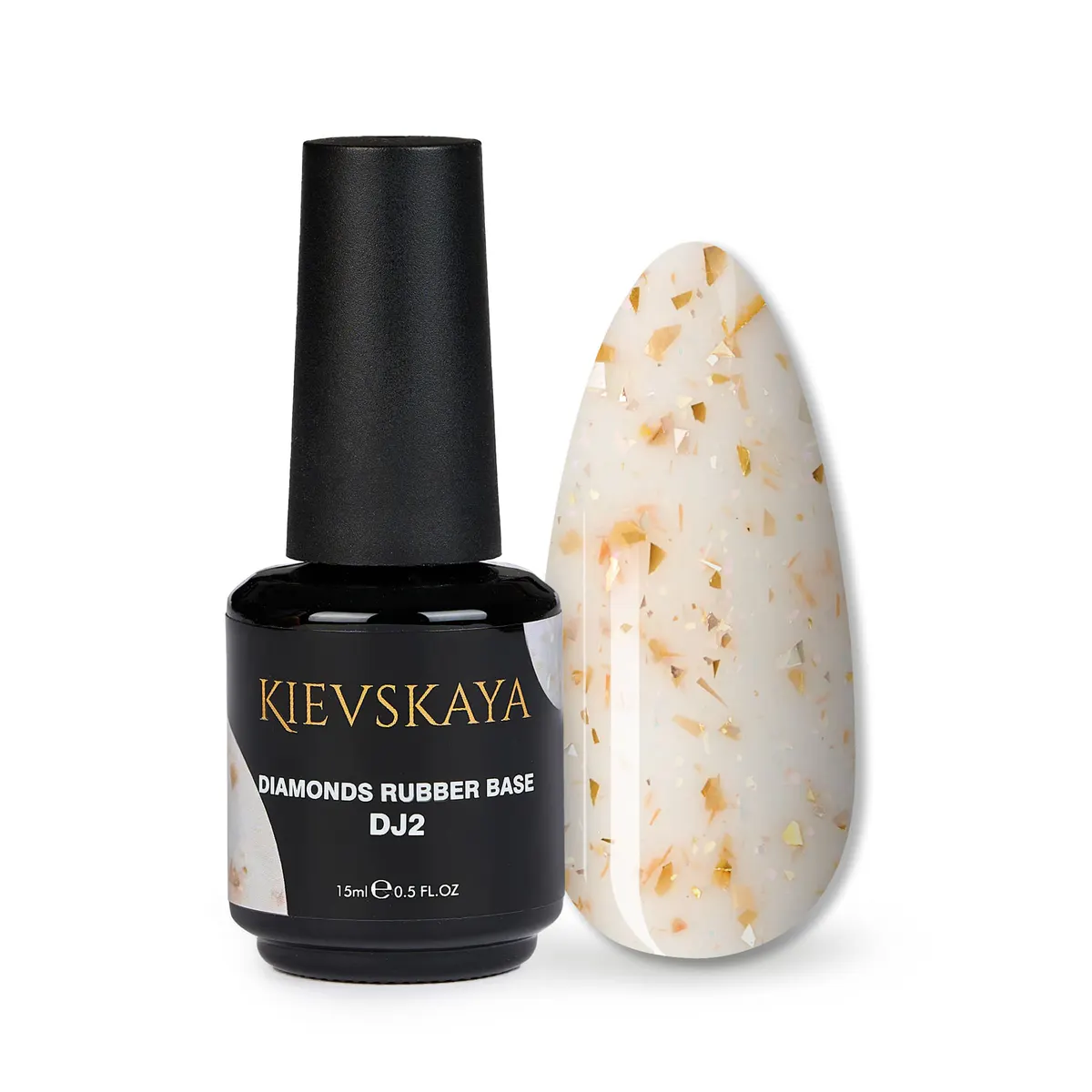 Diamonds Rubber Base Kievskaya 15ml - Nr. 02 - DRBK-01 - Everin