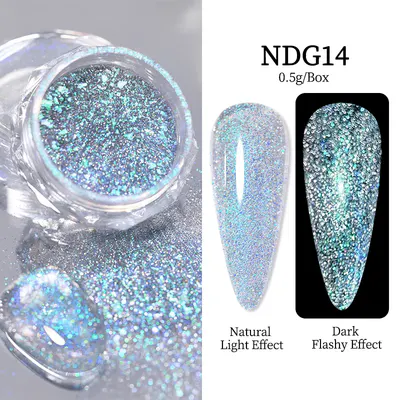 Sclipici Chrome Aurora NDG14 - NDG10