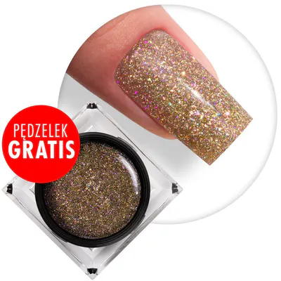 Gel Construcție Molly Lac Shine On You - Royal Shine 15gr Hema Free - HGK-SP50