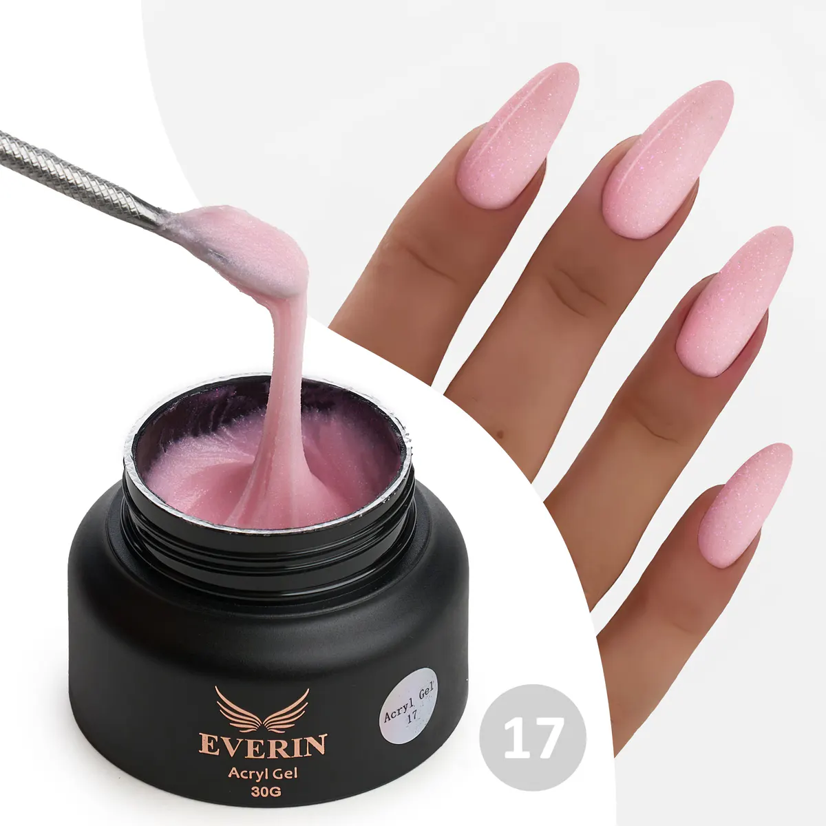 Acryl Gel Everin 30gr - Shimmer 17 - AEV-17