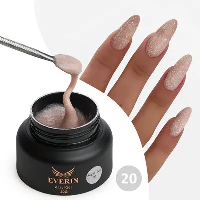 Acryl Gel Everin 30gr - Shimmer 20 - AEV-20