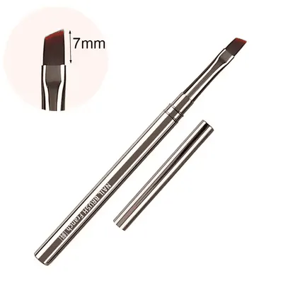 Pensulă Metal Grey French Vârf Înclinat - MG11