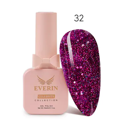 Ojă Semipermanentă Everin Celebrity 15ml - 32 TPO Free