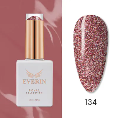 Ojă semipermanentă Everin - Royal Collection 10ml - 134 TPO Free
