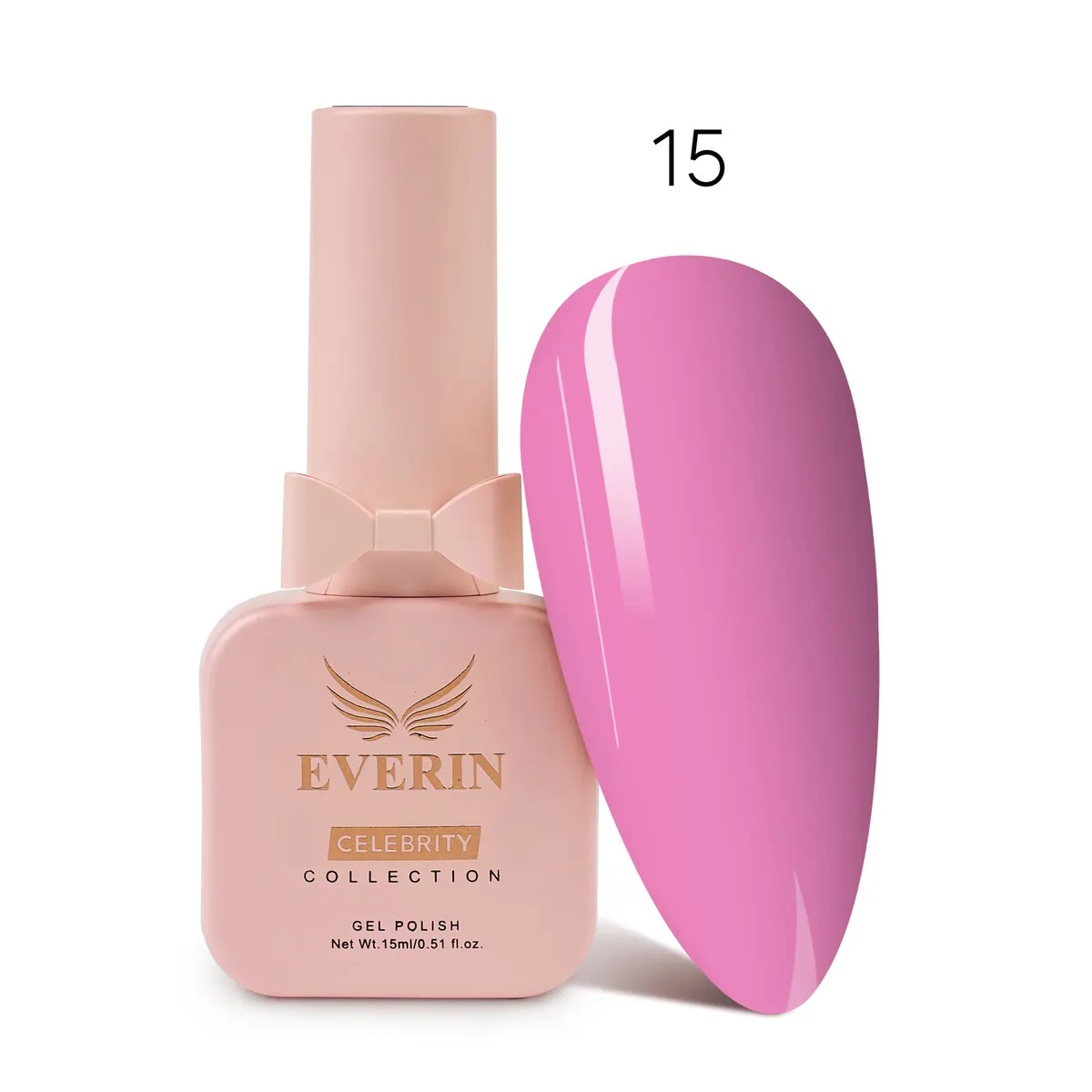 Ojă Semipermanentă Everin Celebrity 15ml - 15 TPO Free