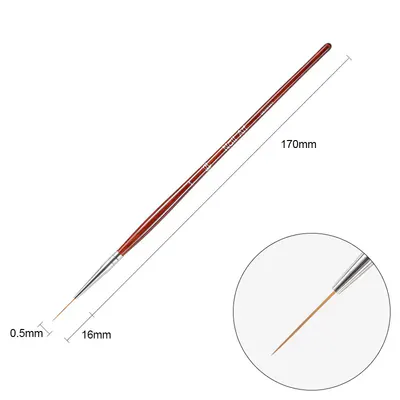 Pensulă Pictură Liner Everin 16mm