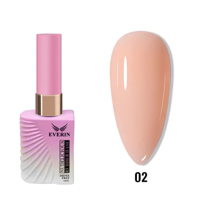 Rubber Base Everin Nudelicious Collection 15ml - 02 Hema Free