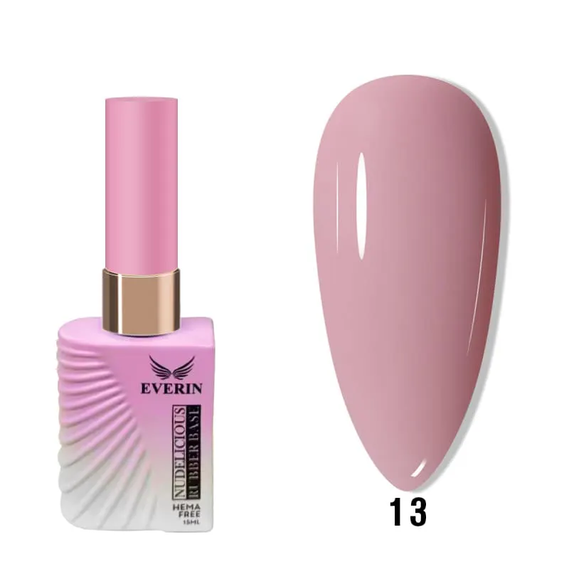 Rubber Base Everin Nudelicious Collection 15ml - 13 Hema Free