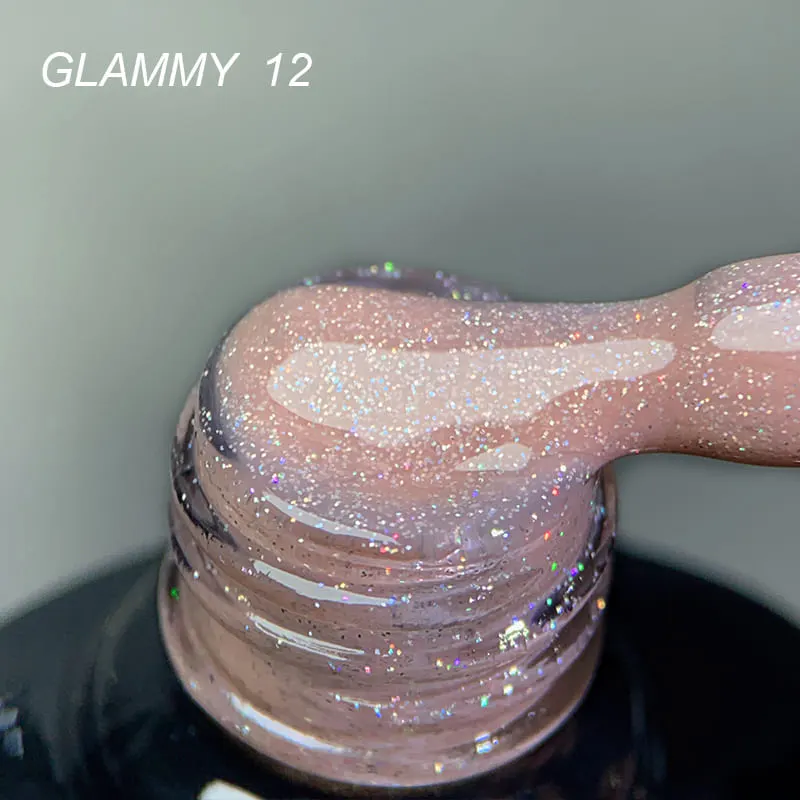 Rubber Base Everin SOO Glammy Collection 12ml - 12 Hema Free