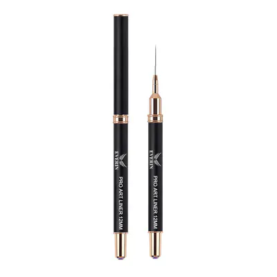Pensula Pro Art Liner 12mm Black Handle Everin - PAE-12