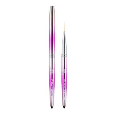 Pensulă Pro Art Liner 12mm Silver Pink Handle Everin - PAE-13