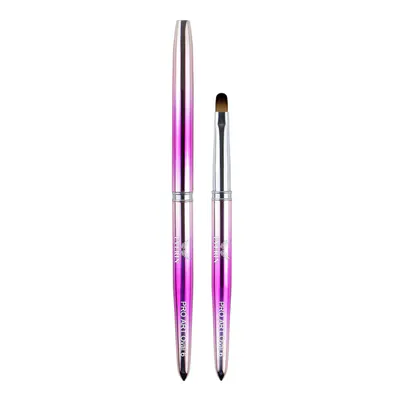 Pensulă Pro Art Oval 6mm Silver Pink Everin - PAE-20