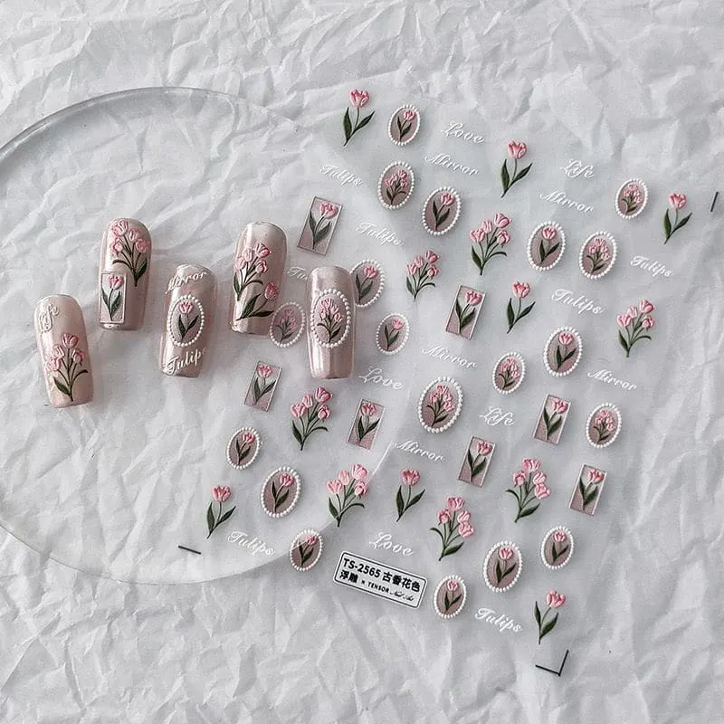 Sticker decor unghii TS-2565 - TS-2565