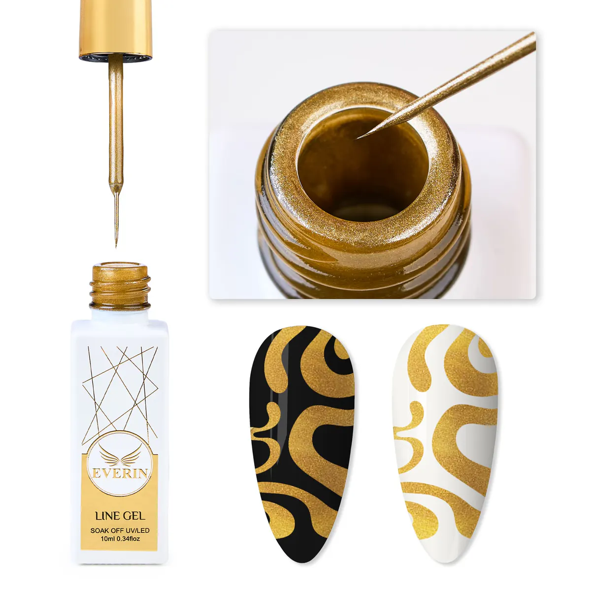 Line Gel Everin - Super Metal Gold - ART-22