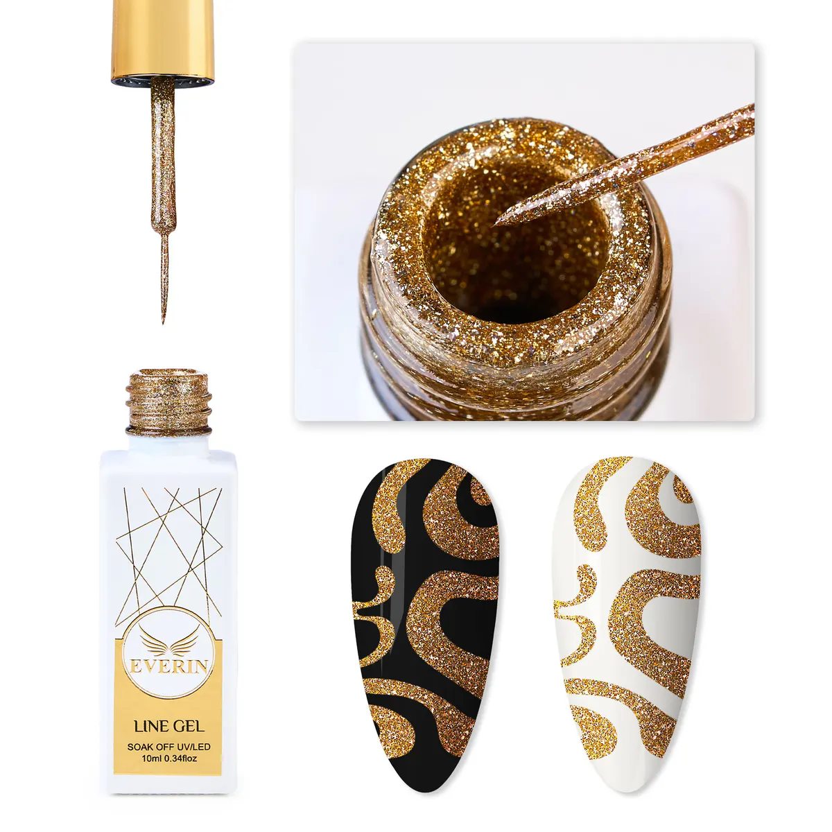 Line Gel Everin - Light Gold - ART-23