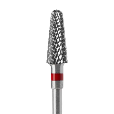 Capăt Freza / Bit Tungsten Carbide Rosu 5 x 13mm. - BTE-37R - BTE-37R