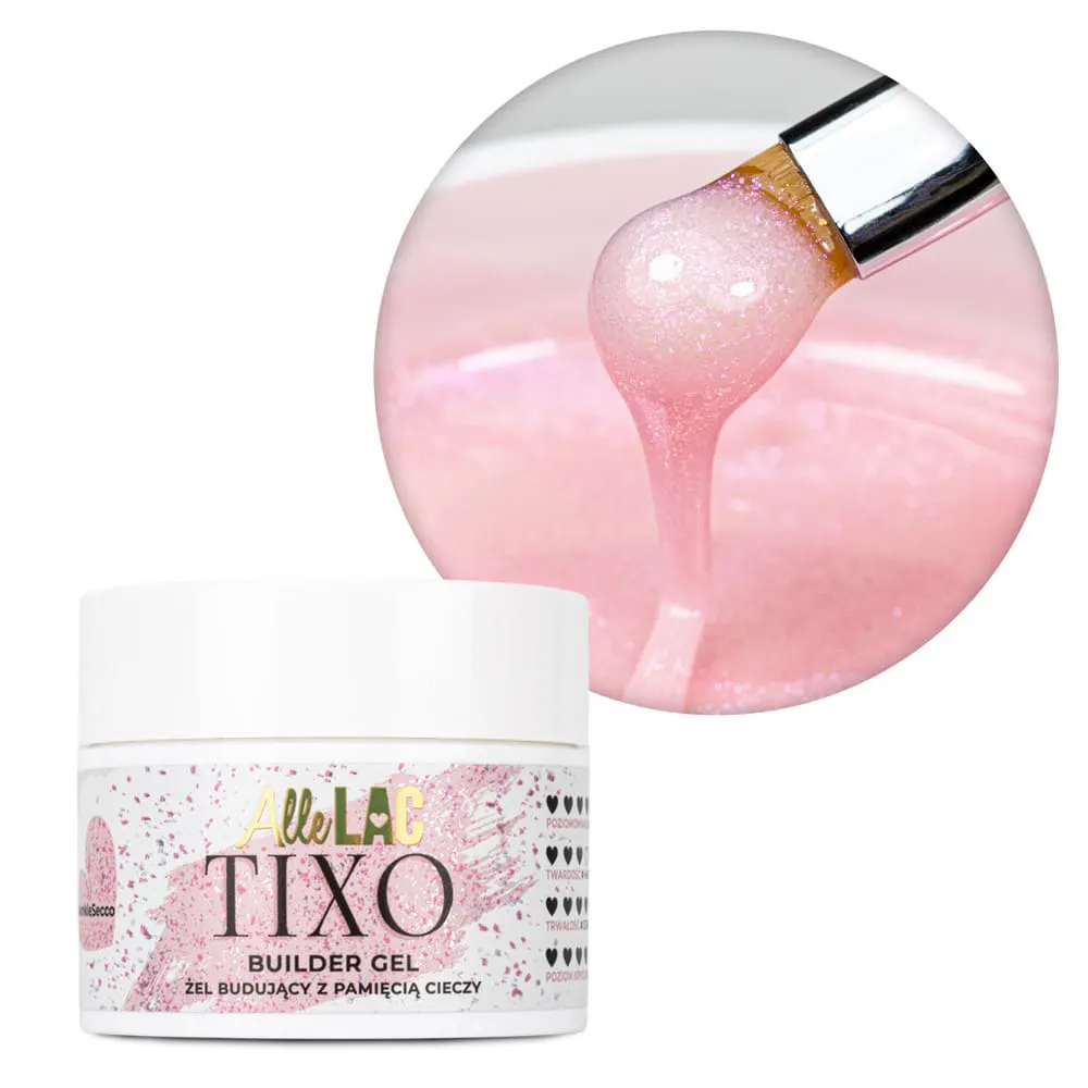 Gel UV Construcție AlleLac 45gr - Twinkle Secco - AL-GS