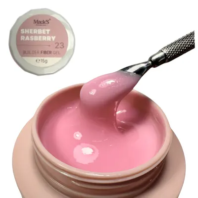 Fiber Sherbet Rasberry 23/15g Macks - FB-SHAP20-15