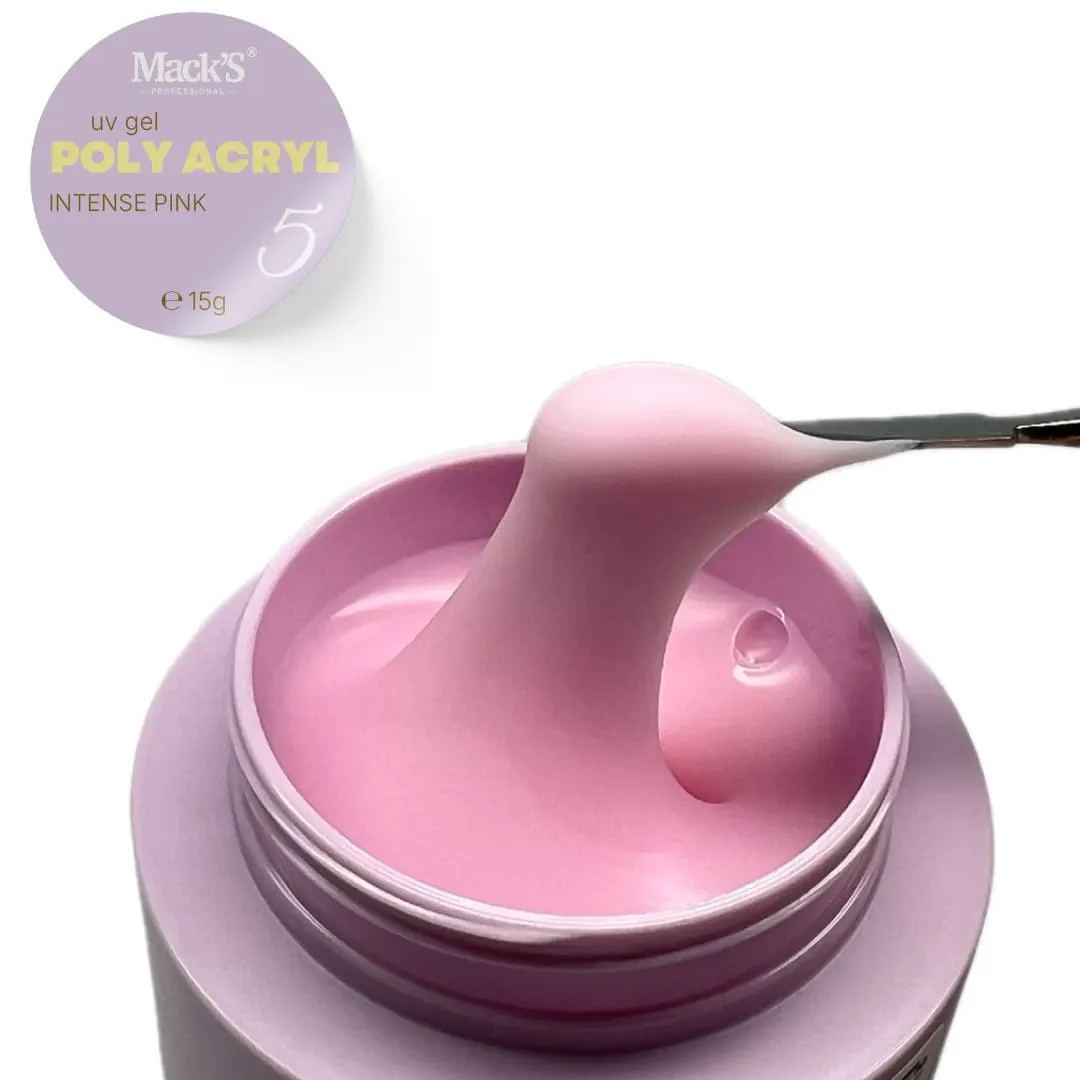 Poly Acryl Intense Pink Macks 15gr - PA-DRP-15