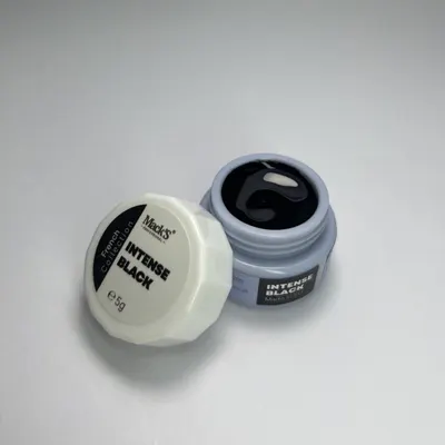 Intense Black Mack’s 5gr – Gel Negru Intens pentru French și Nail Art | FSM România