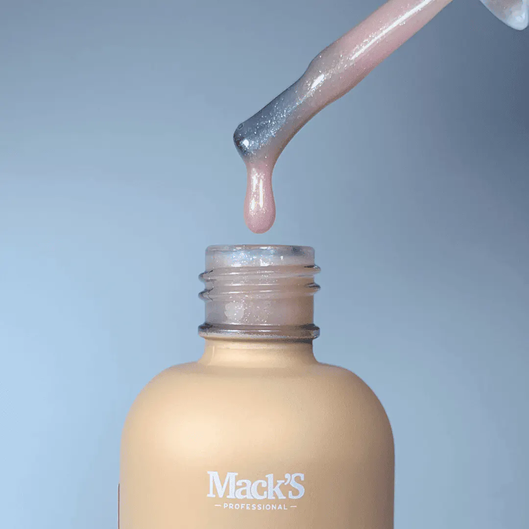 Base Cover Builder Macks 15ml - Shimmer Peach 12 - BCOFB6-15