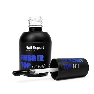 Rubber Top Clear Nail Expert Macks 10ml - TCCSK