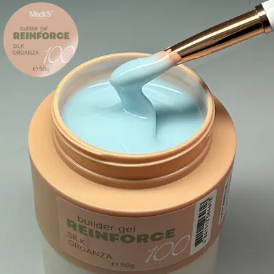 Reinforce Builder Gel Silk Organza 100/50g Macks - REBGDER-50