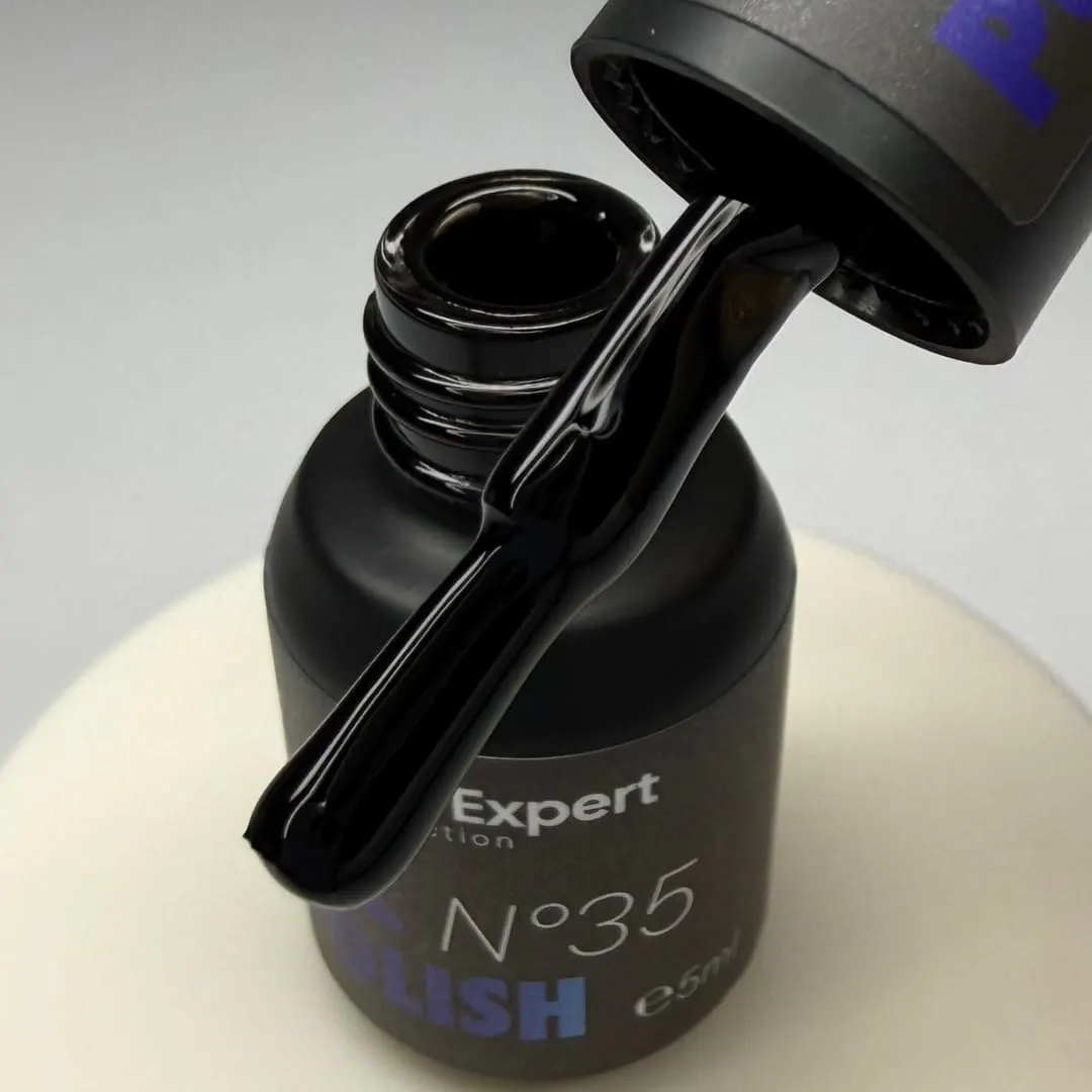 Ojă Semipermanentă Nail Expert 35 Negru - Macks - NE-GP-60
