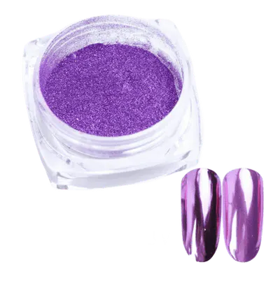 Pigment Efect Oglindă Violet HQ C003V – Chrome Nails Profesional