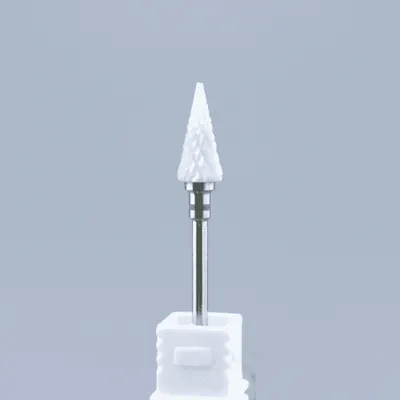 Capăt de Freză Ceramic Con 1C | Bit ProfesionaI Manichiură | Everin.ro