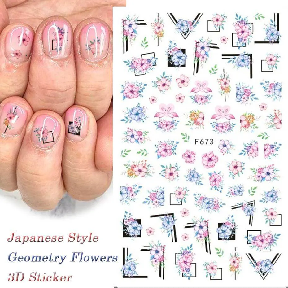 Sticker decor unghii F673 - F673
