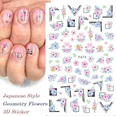 Sticker decor unghii F673 - F673