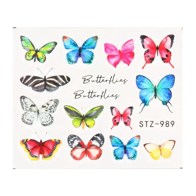 Tatuaj decor unghii STZ-989 - STZ-989
