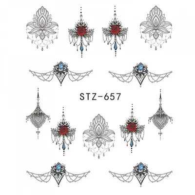 Tatuaj decor unghii YZW-3016 - YZW-3016