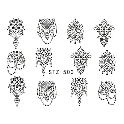 Tatuaj decor unghii YZW-3017 - YZW-3017