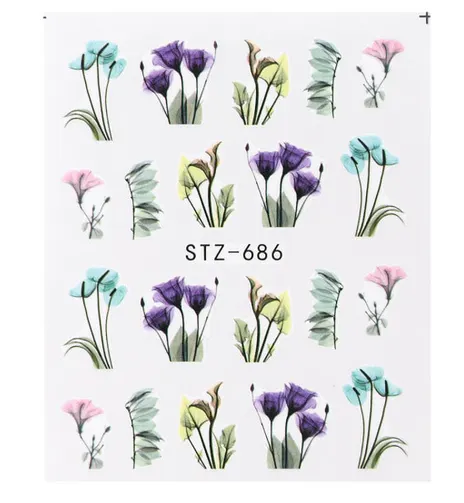 Tatuaj decor unghii STZ-686 - STZ686