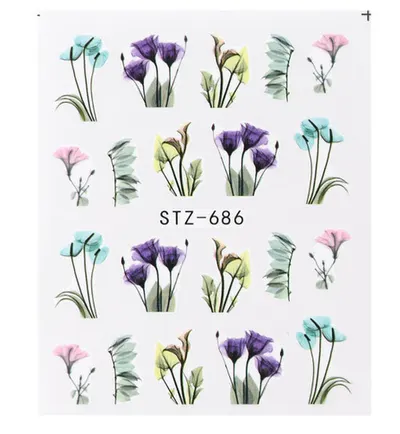 Tatuaj decor unghii STZ-686 - STZ686