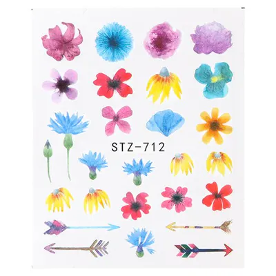 Tatuaj decor unghii STZ-712 - STZ712