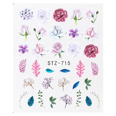 Tatuaj decor unghii STZ-715 - STZ715