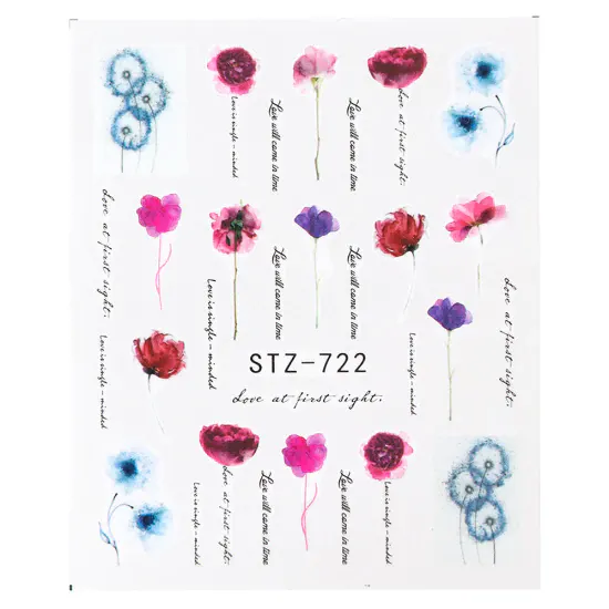 Tatuaj decor unghii STZ-722 - STZ722
