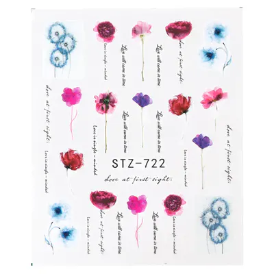 Tatuaj decor unghii STZ-722 - STZ722