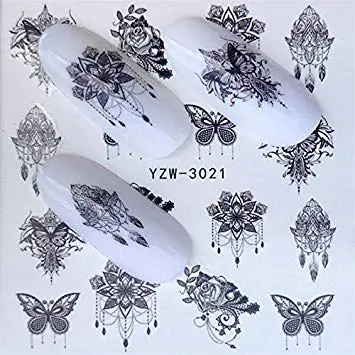 Tatuaj decor unghii YZW-3021 - YZW-3021
