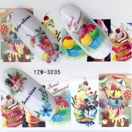 Tatuaj decor unghii YZW-3035 - YZW-3035