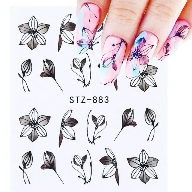 Tatuaj decor unghii STZ-883 - STZ883