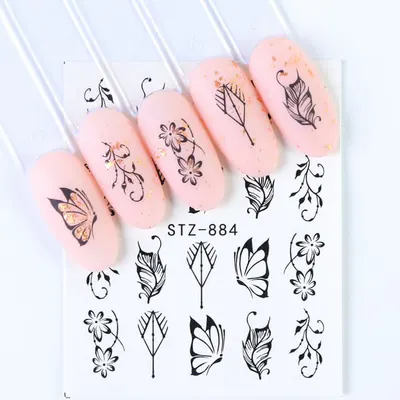 Tatuaj decor unghii STZ-884 - STZ884